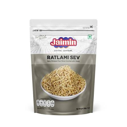 Jaimin Ratlami Sev 200g � Spicy & Crunchy Indore-Style Snack