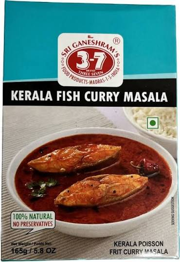 777 Kerala Fish Curry Masala 140g - Coastal Style Flavor Blend