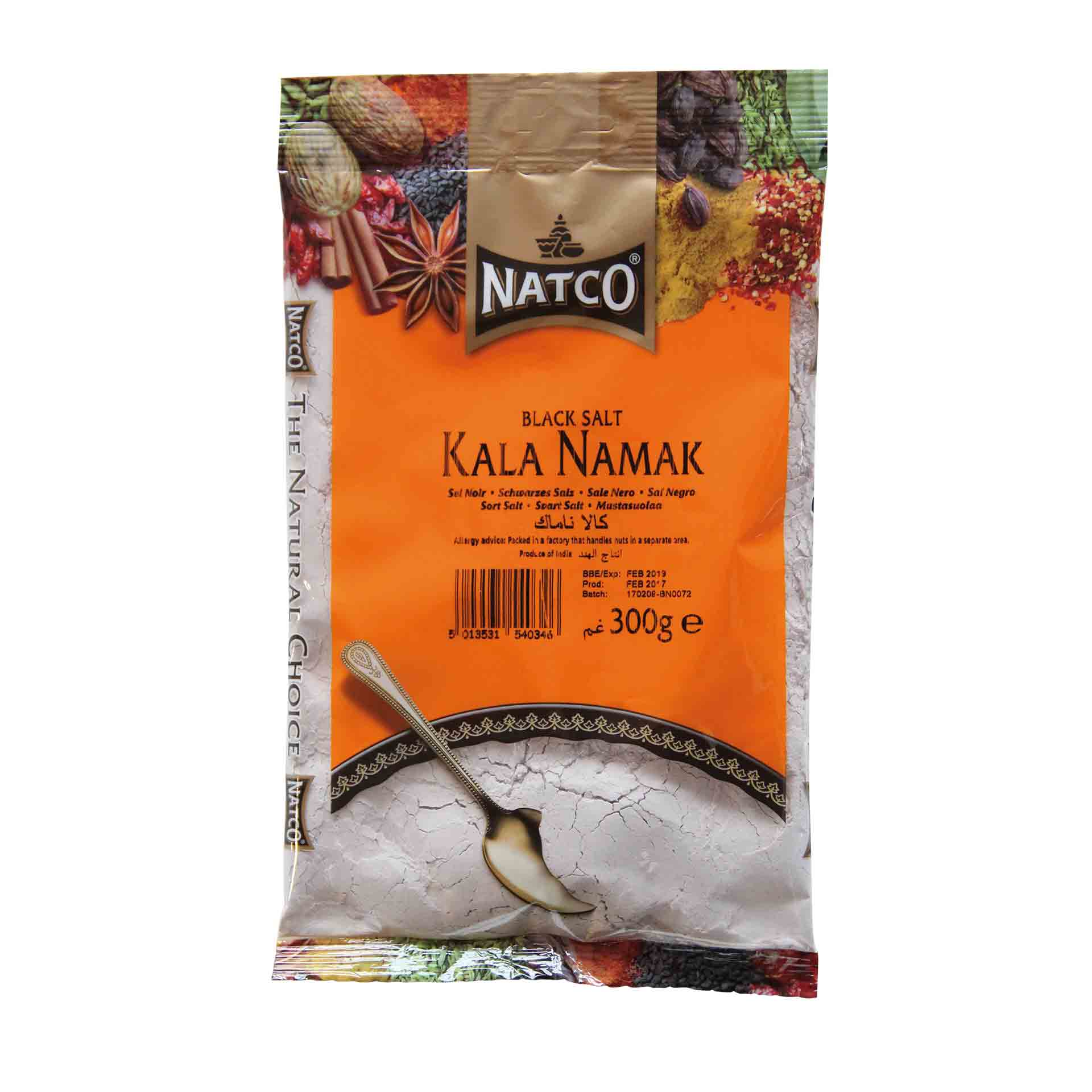 Natco Kala Namak (Black Salt) 300g - Traditional Digestive Salt