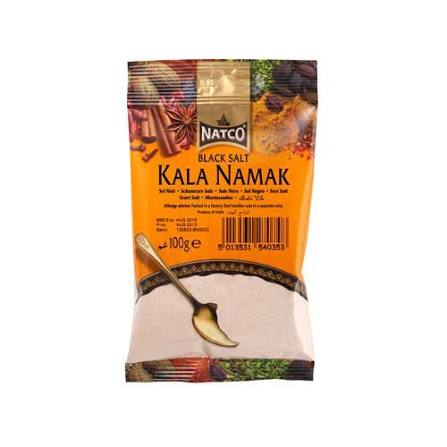 Natco Kala Namak (Black Salt) 100g - Tangy Mineral Seasoning