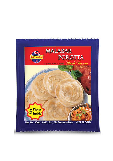 Daily Delight Malabar Porotta 330g (Pack of 2)