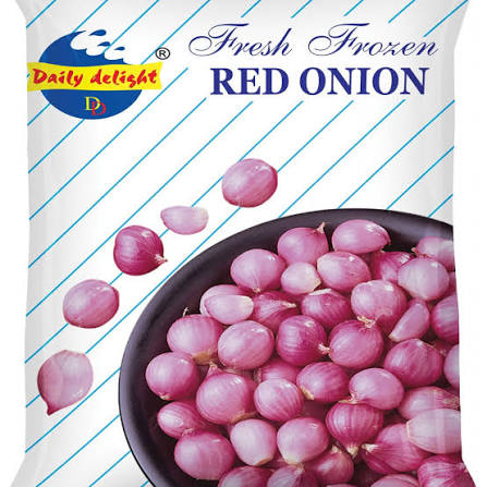 Daily Delight Fresh Frozen Red Onion 400g