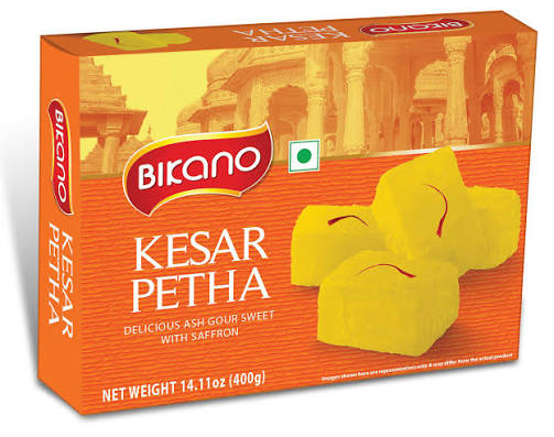 Bikano Dry Kesar Petha 400g � Sweet & Soft Indian Delight
