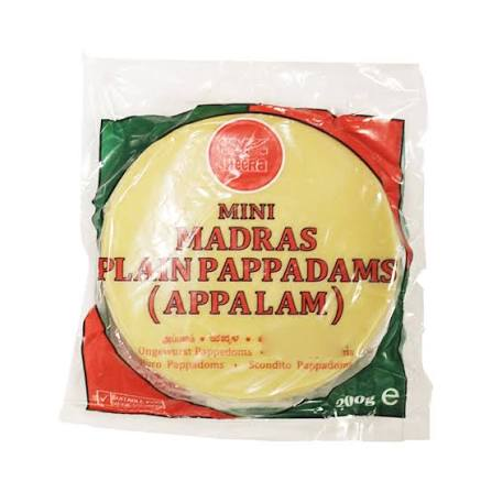 Heera Mini Madras Pappadams (Appalam) 100g