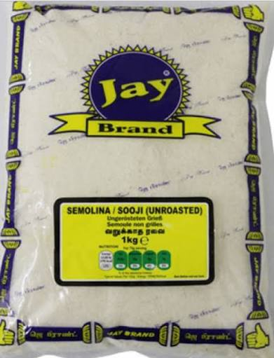 Jay Brand Unroasted Sooji 1kg