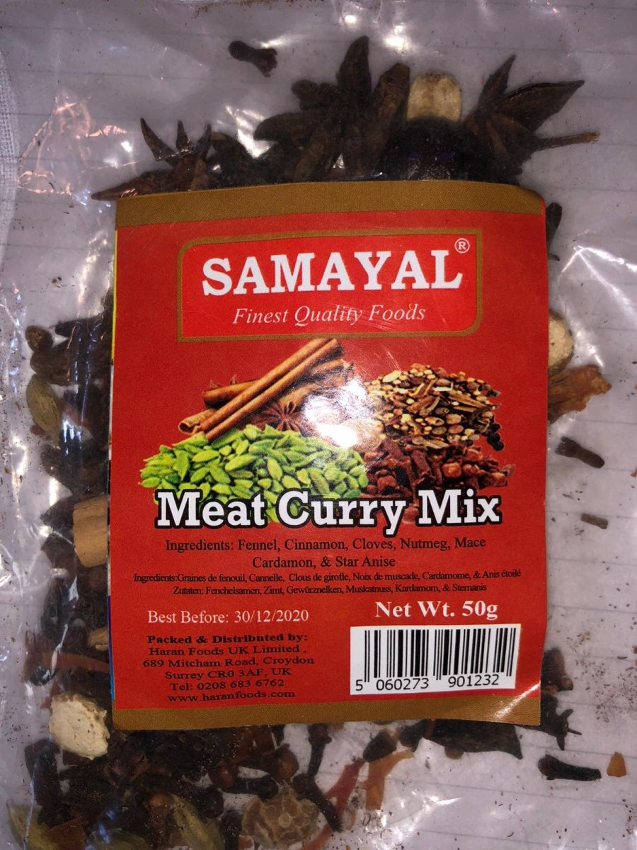 Samayal Meat Curry Mix 50g � Spicy Meat Masala