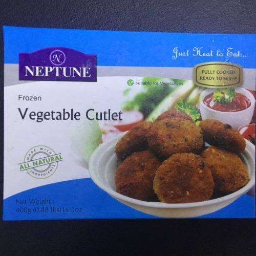 Neptune Frozen Vegetable Cutlet 400g