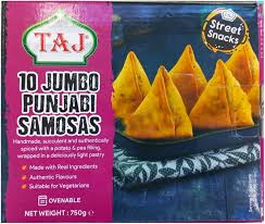 Taj 10 Jumbo Punjabi Samosa 750g