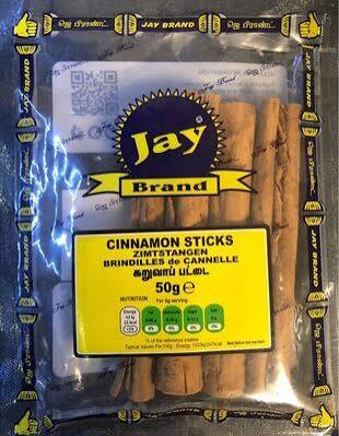Jay Brand Cinnamon Sticks 50g