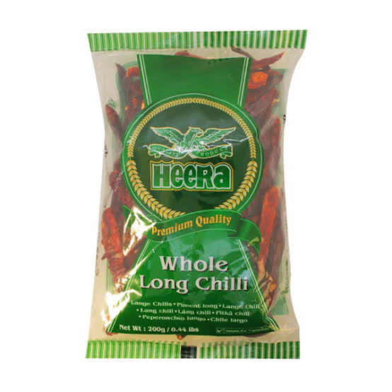Heera Whole Long Chilli 200g