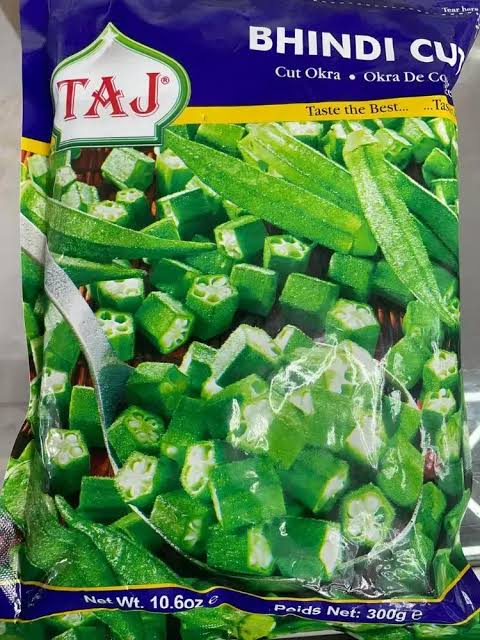 Taj Bhindi Whole 300g - Tender & Fresh Frozen Pods