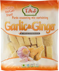 Taj Garlic & Ginger Puree 400g - Classic Indian Flavour Base
