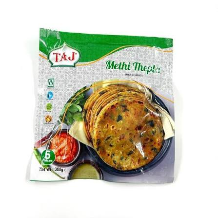 Taj Methi Thepla 300g (Pack of 4)