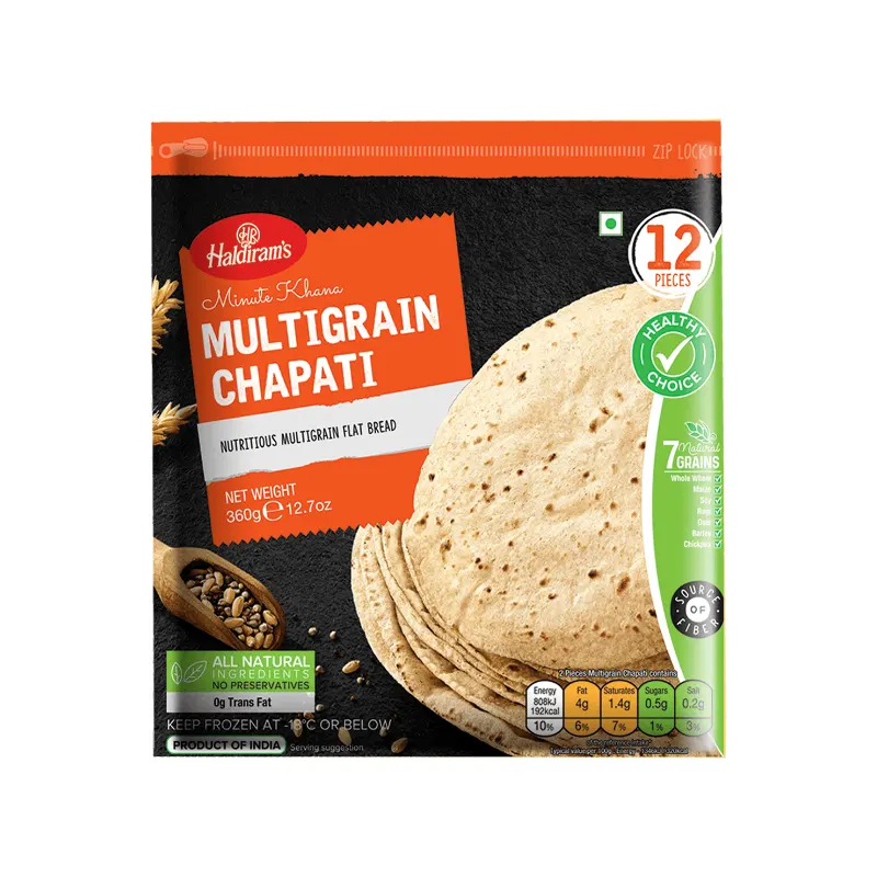 Haldiram's Multigrain Chapati 360g (Pack of 2)
