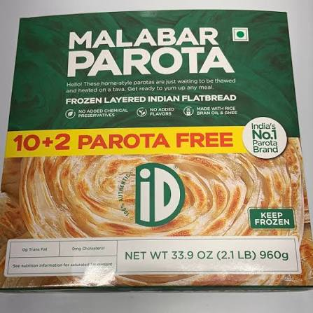 ID Malabar Parota 960g (10+2 Parota Free)