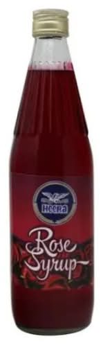 Heera Rose Syrup 725ml - Sweet Drink Mixer