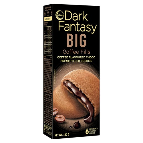 Sunfeast Dark Fantasy Big Coffee Fills Cookies 150g