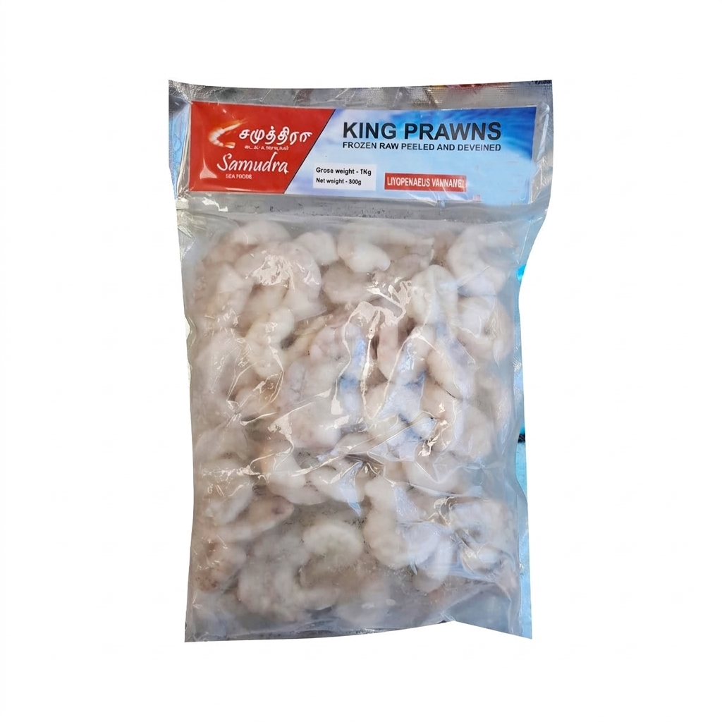 Samudra King Prawns 31/40 Raw & Peeled 400g