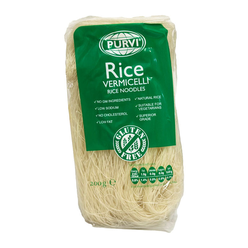 Purvi White Rice Vermicelli 200g