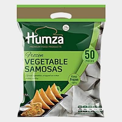 Humza 50 Vegetable Samosas 1.5kg