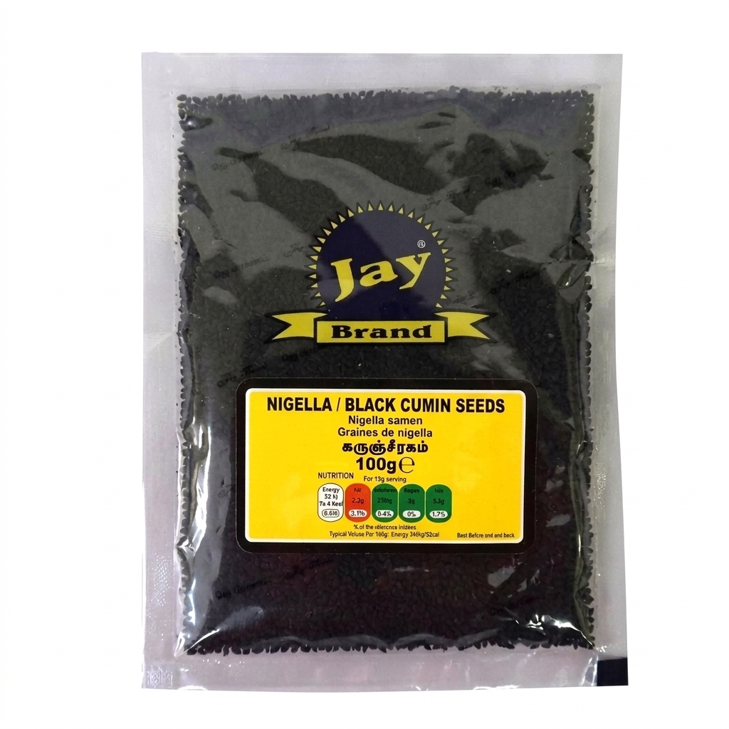 Jay Brand Black Cumin Seeds (Nigella) 100g