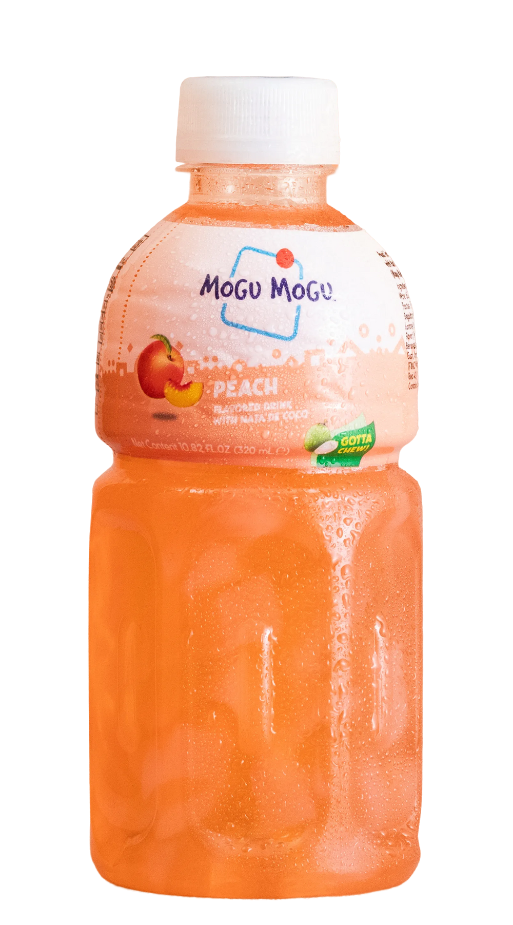 Mogu Mogu Peach Flavoured Drink (Pack of 2) 320ml
