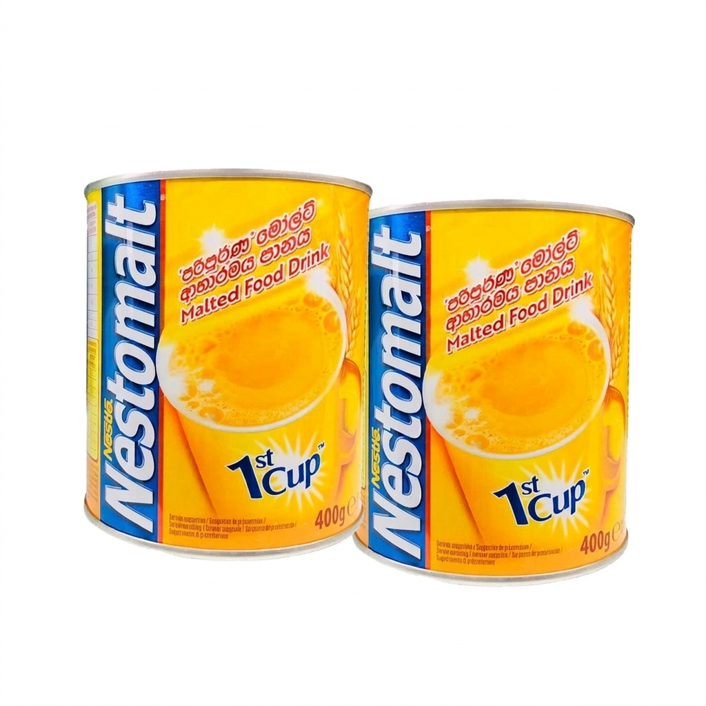 Nestle Nestomalt Malted Food Drink 400g (Pack of 2)