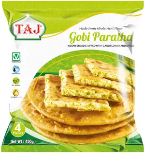 Taj Gobi Paratha 400g (Pack of 4)