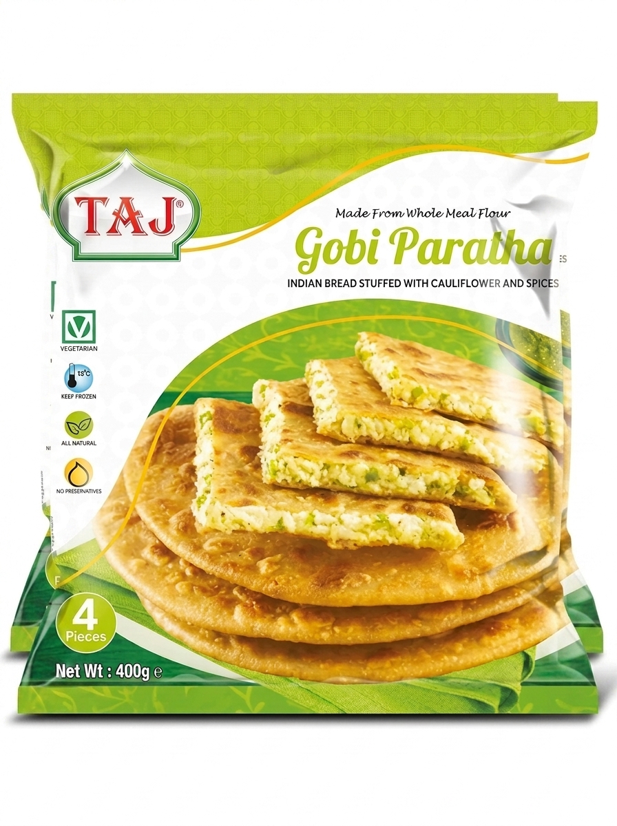 Taj Gobi Paratha 400g (Pack of 2)