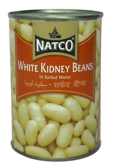 Natco White Kidney Beans in Salted Water 400g - Ready Creamy Beans