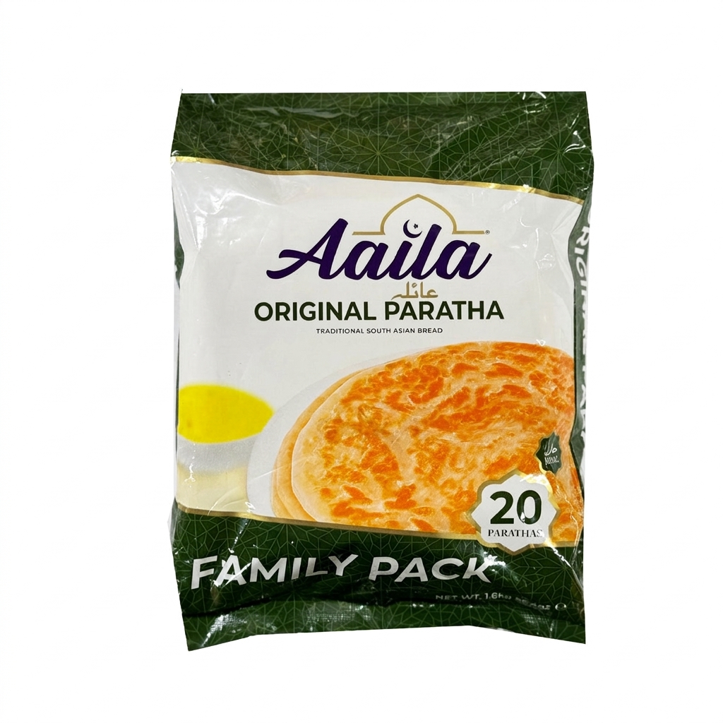 Aaila Original Paratha (20 Parathas) 1.6kg � Quick & Tasty