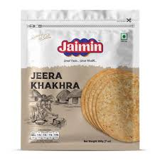 Jaimin Plain Khakhra 200g - Classic Crispy & Healthy Snack