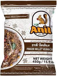 Anil Ragi Vermicelli 450g � Nutritious Millet Noodles