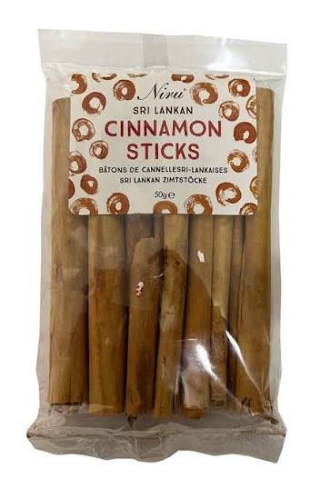 Niru Cinnamon Sticks 50g � Fresh & Flavorful Cinnamon Bark