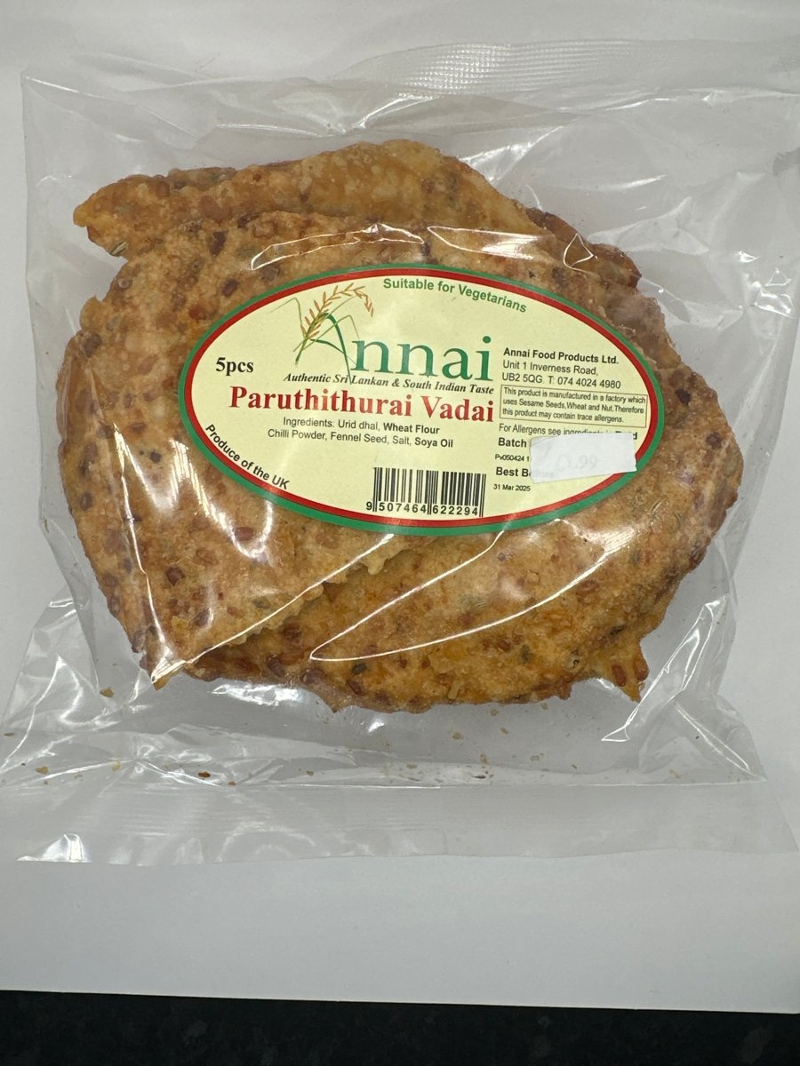 Annai Paruthithurai Vadai (5pcs) - Quick Savory Snack