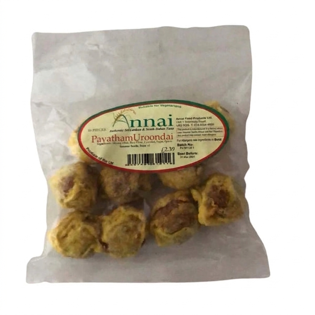 Annai Payatham Uroondai (10pcs) - Sweet Lentil Balls
