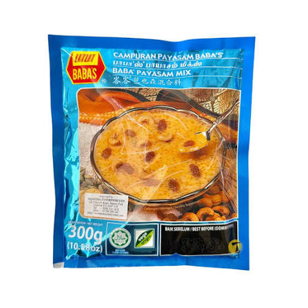 Baba�s Payasam Mix 300g � Quick & Delicious Traditional Dessert Mix
