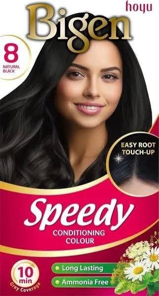 Bigen 8 Womenspeedy Natural Black