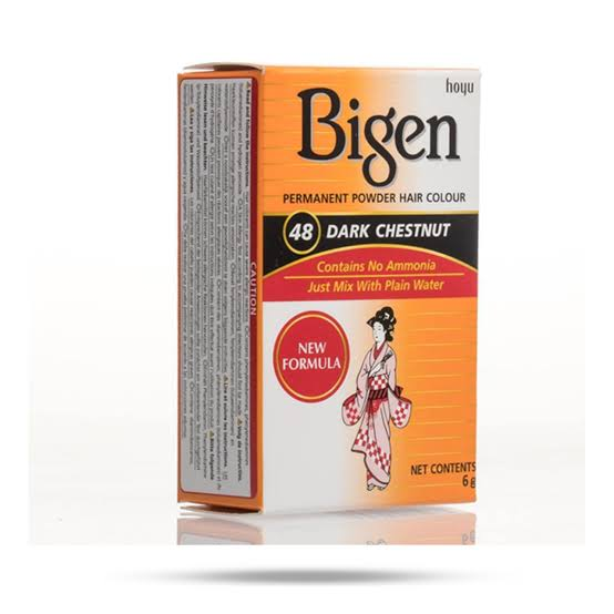 Bigen Dark Chestnut 48 - Natural dark chestnut shade