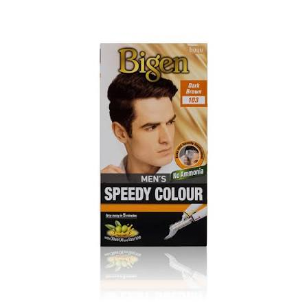 Bigen Men Speedy Colour Dark Brown 103 - Fast Hair Color