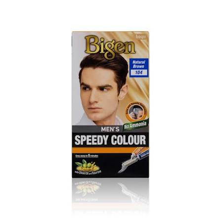 Bigen Men's Natural Brown 104 - Quick Hair Color