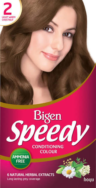 Bigen Speedy Women light warm chestnut 2 - Smooth & Quick