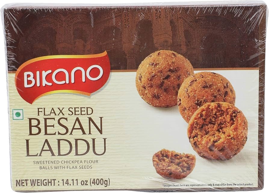 Bikano Flax Seed Besan Laddoo 400g