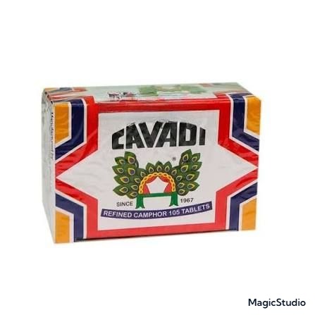 Cavadi Refined Camphor 105 Tablets � Pure Sacred Burning Tablets