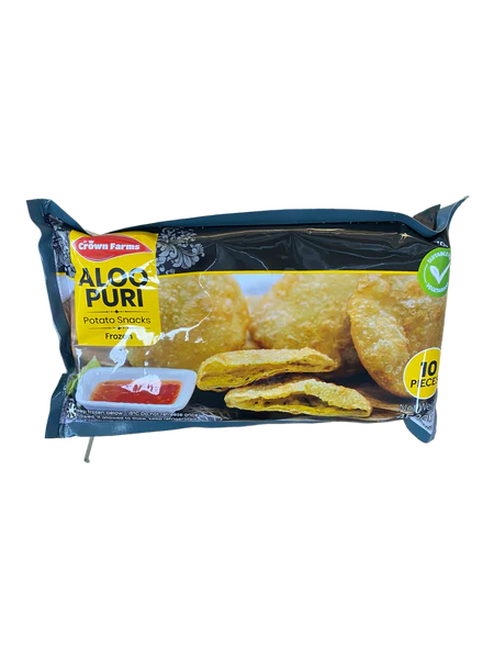 Crown Farms 10 Aloo Puri Spicy 450g