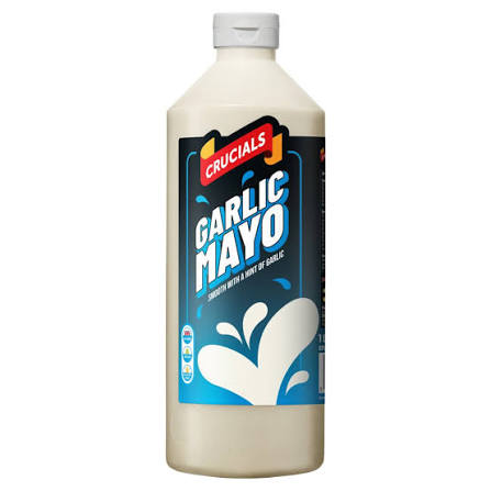 Crucials Garlic Mayo Sauce 1Ltr
