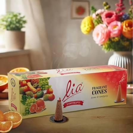 Cycle Lia Samtrupti Fragrant Cones - Calm Balanced Scent