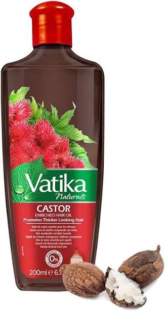 Dabur Vatika Castor Enriched Hair Oil 200ml