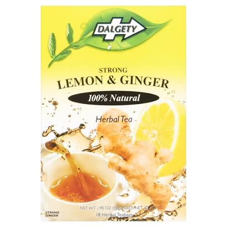 Dalgety Strong Lemon & Ginger 48g � Zesty And Warming Invigorator
