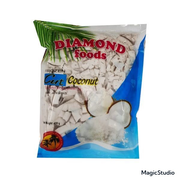 Diamond Frozen Cut Coconut 400g